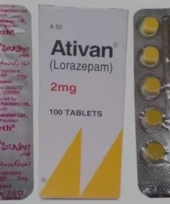 Lorazepam 2mg (Ativan)
